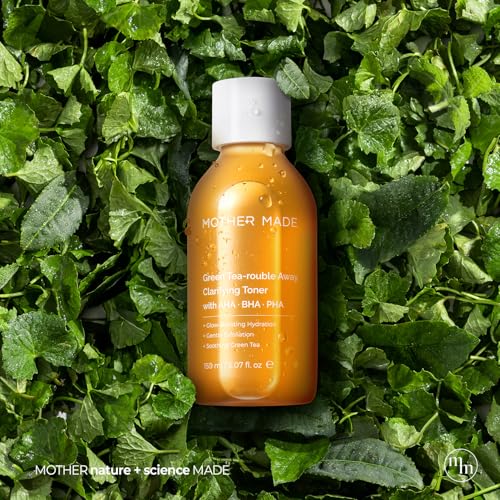 MOTHER MADE Green Tea-Rouble Away Clarifying Toner with AHA BHA PHA 150 ml