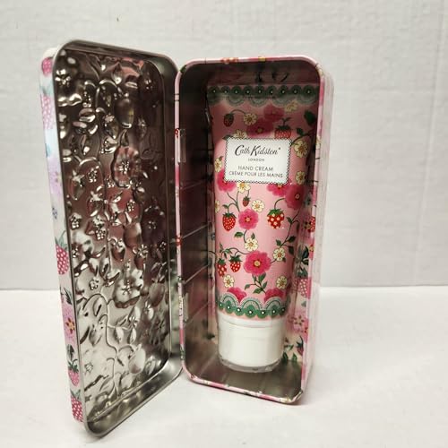 Heathcote & Ivory Cath Kidston Strawberries & Cream Hand Cream Tin 3.4oz