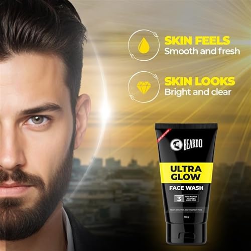 Beardo Ultraglow Facewash For Men, 100 ml | Made in India