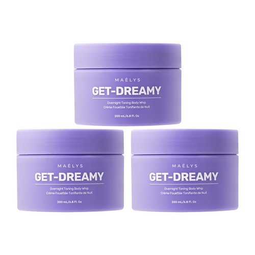 MAËLYS GET-DREAMY Overnight Toning Whip - Body Firming Whip That Works While You Sleep - Helps Target The Appearance Of Loose Skin On The Body - 3 Pack
