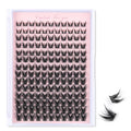 Lash Clusters Wispy 280pcs, 9-16mm Mixed Length Individual Lash Extensions, DIY Natural Volume Lashes with Soft Thin Band