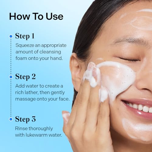 Torriden DIVE IN Cleansing Foam Face Wash 150ml (5.07 fl.oz.) | Hydrating Daily Facial Cleanser for All and Sensitive Skin | Hyaluronic Acid, Panthenol, Allantoin