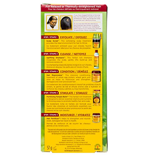 ORS HAIRestore Fertilizing Temple Balm with Nettle Leaf and Horsetail Extract 2 Ounces (Pack of 2)