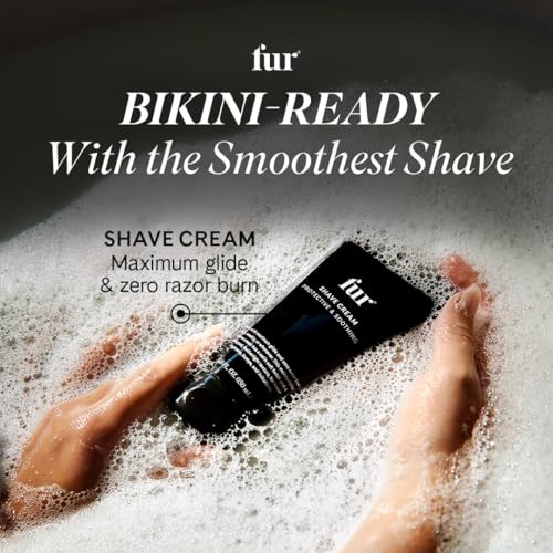 Fur Shave Cream: Moisturizing Shave Cream Soothes Skin and Reduces Bumps and Irritation - 5 OZ