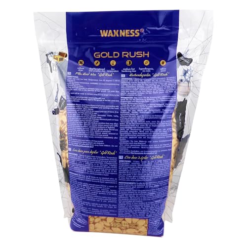 Waxness Premium Gold Rush Hard Wax 1.65 lb / 750 g