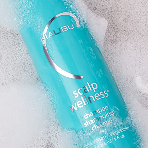 Malibu C Scalp Wellness Hair Shampoo - Sulfate-Free & Moisturizing Shampoo - Nourishing Scalp Care with Sulfate-Free Surfactant Technology