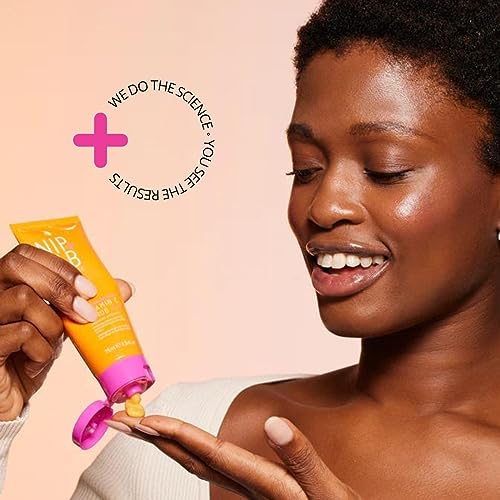 Nip+Fab Vitamin C Fix Scrub for Face with Coconut Oil and Coffee Seed Cleansing Exfoliating Facial Cleanser for Skin Brightening Fine Lines and Wrinkles, 2.5 fl oz