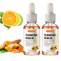 2 Pack Turmeric Serum for Dark Spots, Turmeric Dark Spot Corrector Serum for Acne, Hyperpigmentation and Smooth Skin, Formulated with Hyaluronic Acid, Vitamin C & E - 1.01 FL.OZ