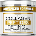 Retinol Cream for Face with Collagen Peptides - Anti Aging Wrinkle Cream for Women and Men - Day-Night Facial Moisturizer with Hyaluronic Acid - Tightening and Skin Firming - Neck & D?collet?