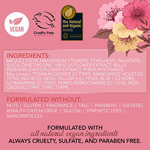 Rachel Couture Eyeshadow Palette with Natural Ingredients & Pure Pigments | Vegan & Cruelty-Free | Infused with Natural Botanical Extracts ? 30 Colors - Matte About You