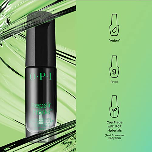 OPI Repair Mode Bond Building Nail Serum, Patented Ulti-Plex Technology ¢â, Keratin Protein, Clear, 0.3 fl oz + OPI Nail Envy, Strengthening Treatment, Clear, Original, 0.5 fl oz, Vegan Formula