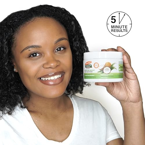 Palmer's Coconut Oil Formula Moisture Boost Deep Hair Conditioner, 12 Fl Oz | Palmer's, Coconut Oil Formula, Moisture Boost, 12 Ounce