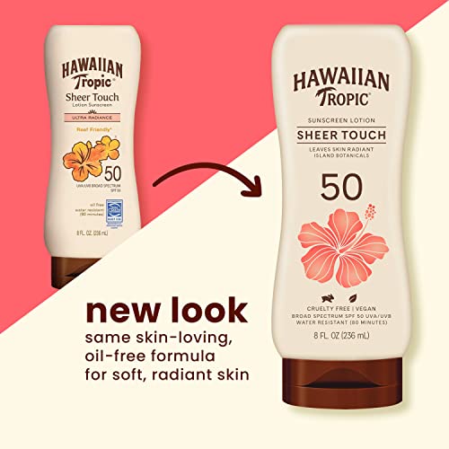 Hawaiian Tropic Sheer Touch Ultra Radiance SPF 50 Twin Pack & SPF 70 Sunscreen Lotion Bundle | Hawaiian Tropic Sunscreen