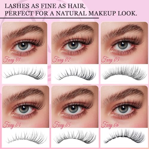 Nova Lash Clusters Kit 360 PCS Lash Clusters Natural Look Invisible Band Lashes Eyelash Clusters with Bond and Seal D Curl WideSpan Cluster Eyelash Extension Kit 8-16mm DIY at Home