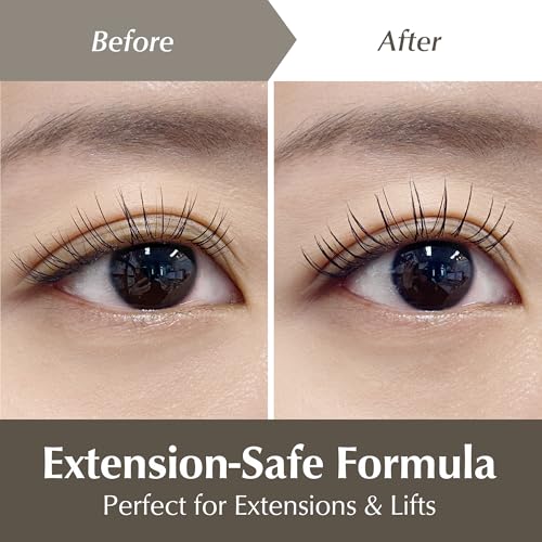 BL Lashes Noir Mascara for Make up, Volumizing, Lengthening | Oil-Free Aftercare Formula | Smudge-Proof, Clump-Free & Long-Lasting Volume (Black, 8ml)