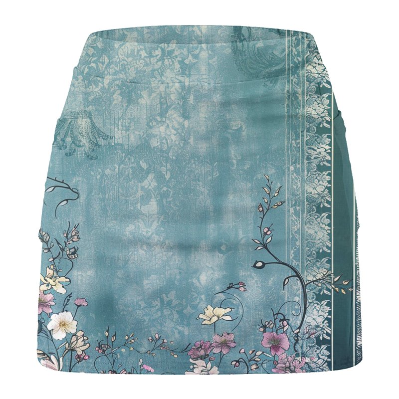 Plus Size Women's Tennis Skirt with Pockets - Quick-Dry Pleated Athletic Skort