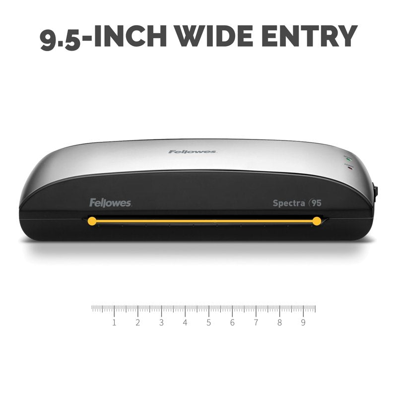 Laminator with Combo Kit - 9.5-Inch Entry Width, User-Friendly Document & Photo Laminator