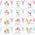 Hsei 12 Pcs Mahjong Cocktail Clear Cosmetic Bag Gifts for Women Mahjong Makeup Bag Waterproof PVC Mah Jong Zippered Pouch for Lover Player Friend Grandma Lucky Mother's Day Birthday New Year Gift