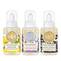 Michel Design Works Mini Foaming Soap 3-Pack Set (Lavender Rosemary, Lemon Basil, Honey Almond)