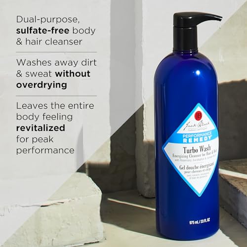Jack Black Body & Hair Cleanser ? Mens Body Wash, Mens Shampoo, Skin Care, Hair Care, Body Wash Men, Sulfate?Free