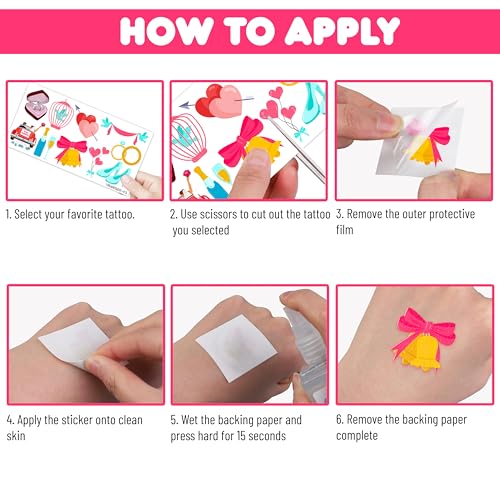 100 PCS Wedding Birthday Party Decorations Favors Supplies Gold Bridal Ring Diamond Bachelorette Temporary Mr & Mrs Engagement Tattoos Stickers Girls Boys Classroom School Prizes Reward