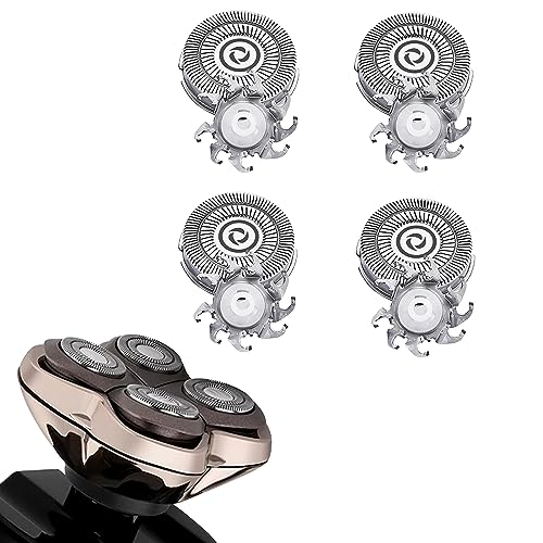 Shaver Replacement Blades compatible with Skul Shaver Pitbull Gold PRO Shaver Replacement Blade,Shaver Replacement Heads for Pitbull Platinum Pro Shaver (1Set(4blades)