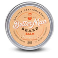 BETTER MAN BEARD Franky T Balm (Frankincense + Tangerine) - 2 oz All-Natural Moisturizing Beard Balm with Therapeutic Grade Essential Oils & 100% Natural Formula - BLM-FRT2