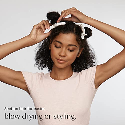 T3 Clip Kit with 4 Alligator Clips and 30 Rose Gold Bobby Pins | Section Hair for Easier Blow Drying and Styling for All Hair Lenths