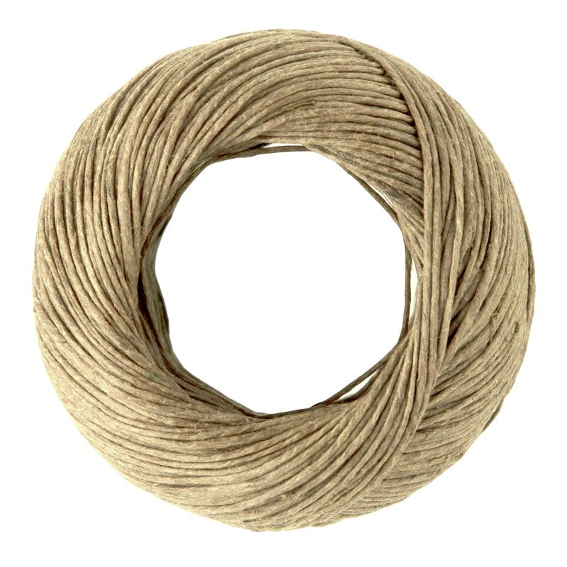 Natural Hemp Twine 20 lb Polished Thin Cord Roll for Crafts & Jewelry - 300ft