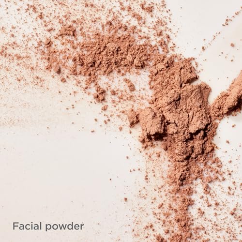 ISDIN Mineral Brush Powder, Facial Pollution and Blue Light Protection, a Complement to your Sun Care Routine, Suitable for Sensitive Skin