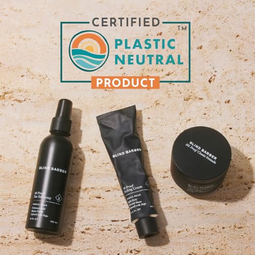 Blind Barber Lemongrass Tea Hair Shampoo for Men - Daily Clarifying Shampoo - Helps Remove Product Build-Up & Debris - Made with Hops Extract & Juniper Berry - Sulfate & Paraben-Free (32 Fl oz)