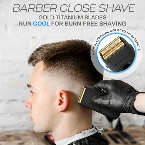 HUMMINGBIRD MK17 DualPro Foil Shaver Replacement Blade Head ? Genuine Blade Head Refill, Easy to Install, Flexible Hypoallergenic Gold Titanium Blades (Replacement Blade Only)