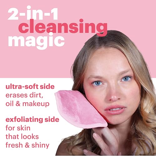 Reusable Makeup Remover Pads by Afterspa, Face Towels, Mini Eye Makeup Remover Wipes, Vegan, Cruelty Free, Small, Pack of 12