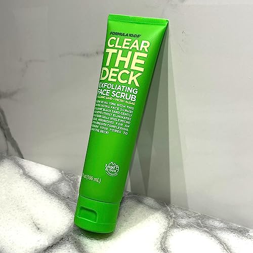 FORMULA 10.0.6 Clear The Deck Exfoliating Face Scrub 3.4 fl oz (100ml)
