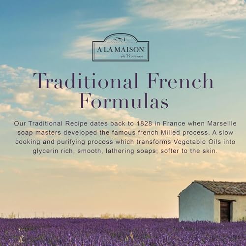 A LA MAISON French Liquid Hand Soap RefilL - Natural Hand Wash Made with Essential Oils - Biodegradable, Plant-Based, Vegan, Cruelty-Free (33.8 Fl Oz Pouch, 3 Pack, Rosemary Mint)