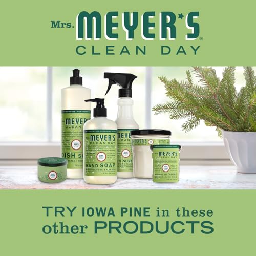 Mrs. MEYER'S CLEAN DAY Liquid Hand Soap Variety Pack Scent, 33 OZ Refill + 12.5 OZ, 1 CT (Iowa Pine)
