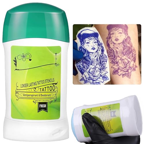 Tattoo Transfer Gel - Usiriy Stencil Stuff Professional Stencil Gel Tattooing Transfer Cream Tattoo Supplies Accessories for Body Art Makeup Artist