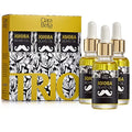 Jojoba Beard Oil for Men ? 3 Pack | 100% Pure Organic, Unscented & Soothing | Softens Coarse Beard & Mustache Hair | 1 fl oz Each (30ml) | Great for Gifting ? Split into 3 Individual Gifts
