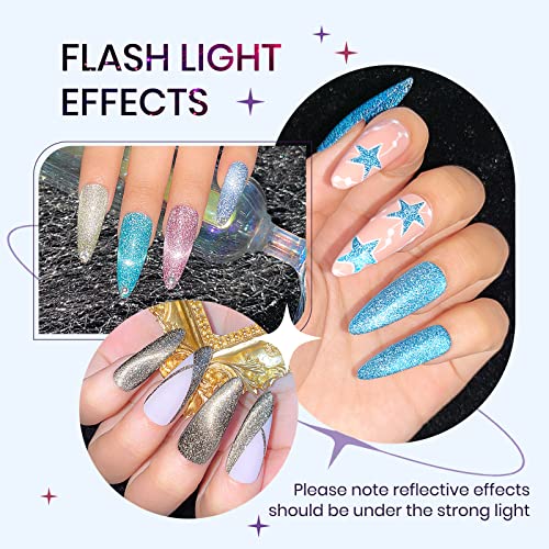12PCS Reflective Cat Eye Gel Polish + 12PCS 9D Cateye Gel Polish