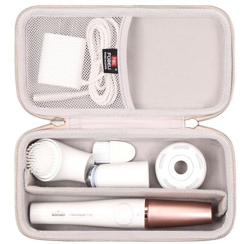 FBLFOBELI Hard Case Compatible with Braun Face Epilator Facespa Pro 910/911/SE921 Facial Hair Removal