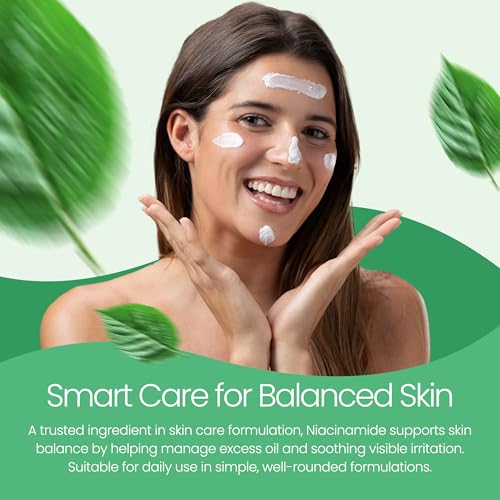 Pure Niacinamide Powder for Skin Care (Vitamin B3) DIY Niacinamide Serum, Niacin Powder (4 Ounce / 113 Gram) Cosmetic Grade