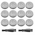 Sweetlf Replacement Blades for SweetLF Electric Razor for Men, 12 Pack SweetLF Shaver Blades, SWS7105 Replacement Blades for SweetLF Shaver SWS7105 SWS7105BK, 2 Cleaning Brush