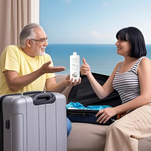 Cruise Empty Shampoo Bottles: 32oz in Total Leak-Proof - Fill The Bottles&Pack Them In Checked Luggage With Confidence- Reusable Funnels - for Cruise, Travel, Events