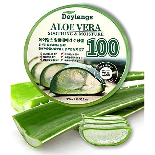SELY Korean Cosmetics Soothing Moisture Aloe Vera Gel (300ml (10.6oz))