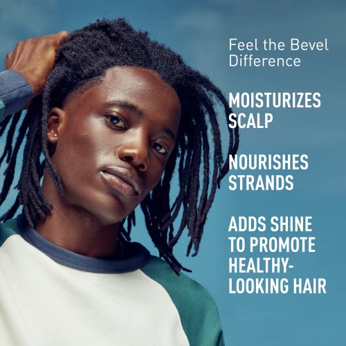 Bevel Essentials 3-in-1 Hair & Scalp Styling Oil for Curly Hair with Tea Tree Oil, Jojoba Oil, and Jamaican Black Castor Oil, 3.4 fl oz (Packaging May Vary) (Pack of 2)