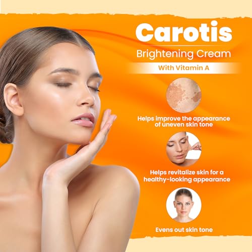 CAROT?S, Skin Brightening Cream | 1.7 Fl oz / 50 g | Helps to Remove Pigments on: Face, Knees, Body, Armpit, and Private Areas | Brightening Gel with Carrot Oil, Alpha Arbutin, Shea Butter