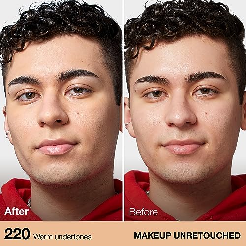 Maybelline Fit Me Matte + Poreless Liquid Oil-Free Foundation Makeup, Natural Beige, 1 Count (Packaging May Vary)