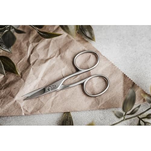 Premium European Nail and Cuticle Scissors by NN Knives - Trusted Family Business Since 1971 (Nail, Professional, Stainless Steel)