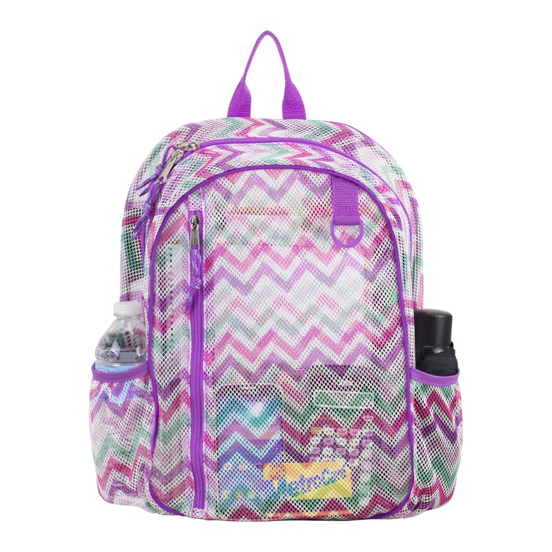 Unisex Active Lifestyle Mesh Backpack with Multiple Color Options