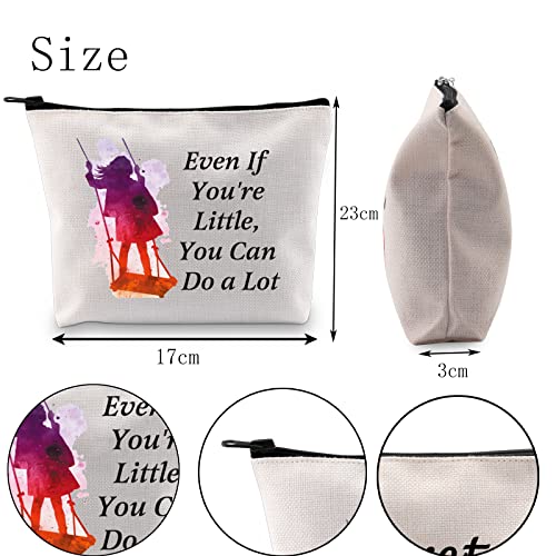 POFULL Musical Inspired Gift Musical Lover Gift Even If You're Little You Can Do a Lot Cosmetic Bag (Little Can Do a Lot)